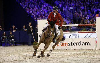 Jos Lansink with Electra van't Roosakker. Photo (c) Jenny Abrahamsson.