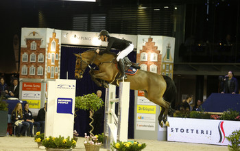 Jur Vrieling with Flash Dance vd Kalevallei. Photo (c) Jenny Abrahamsson.