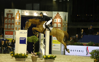 Pieter Devos with Candy. Photo (c) Jenny Abrahamsson.