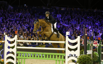 Pieter Devos with Candy. Photo (c) Jenny Abrahamsson.