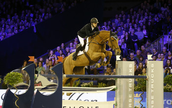 Pieter Devos with Candy. Photo (c) Jenny Abrahamsson.
