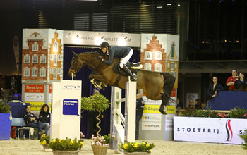 Simon Delestre with Csarina de Fuyssieux. Photo (c) Jenny Abrahamsson.