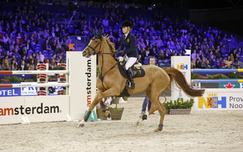 Edwina Tops-Alexander with Florette van het Lambroeck. Photo (c) Jenny Abrahamsson.