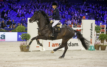 Edwina Tops-Alexander with Guccio. Photo (c) Jenny Abrahamsson.
