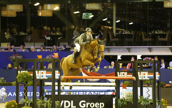 Henrik von Eckermann with Leonidas. Photo (c) Jenny Abrahamsson.