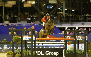 Jos Lansink with Gladstone. Photo (c) Jenny Abrahamsson.