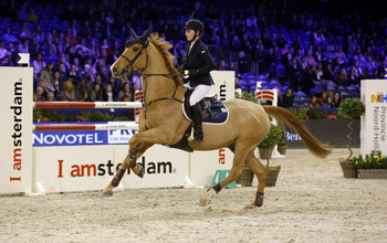 Katharina Offel with Luigi. Photo (c) Jenny Abrahamsson.
