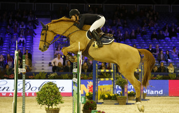 Katharina Offel with Luigi. Photo (c) Jenny Abrahamsson.
