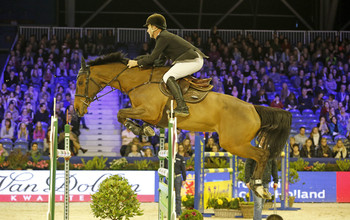 Leon Thijssen with Quinoa Des Riollets. Photo (c) Jenny Abrahamsson.