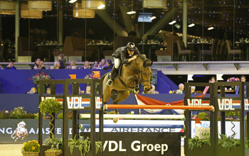 Piet Raijmakers with Van Schijndel's Antares. Photo (c) Jenny Abrahamsson.