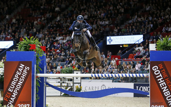 Maikel van der Vleuten with Delina. Photo (c) Jenny Abrahamsson.