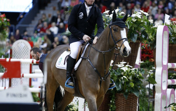 Rolf-Göran Bengtsson with Casiamo. Photo (c) Jenny Abrahamsson.