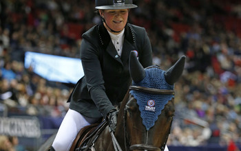 Stephanie Holmén with Uncle Ben. Photo (c) Jenny Abrahamsson.