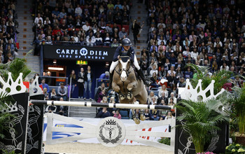 Amanda Ericsson with Crimson. Photo (c) Jenny Abrahamsson.