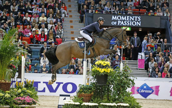 Denis Lynch with Abbervail van het Dingeshof. Photo (c) Jenny Abrahamsson.
