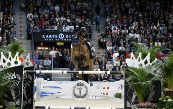 Petronella Andersson with Carriere. Photo (c) Jenny Abrahamsson.