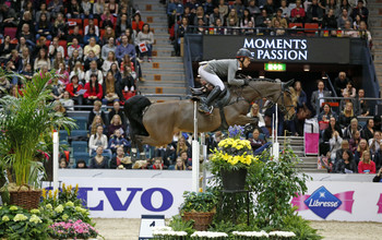 Pius Schwizer with Caretina de Joter. Photo (c) Jenny Abrahamsson.