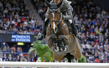 Pius Schwizer with Caretina de Joter. Photo (c) Jenny Abrahamsson.