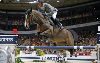 Pius Schwizer with Caretina de Joter. Photo (c) Jenny Abrahamsson.