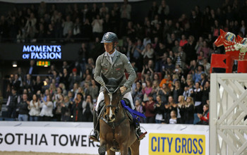 Pius Schwizer with Caretina de Joter. Photo (c) Jenny Abrahamsson.