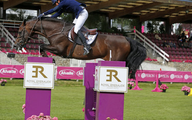 Emeric George with Rocco Socco