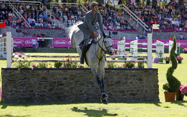 Emanuele Gaudiano with Clear Round