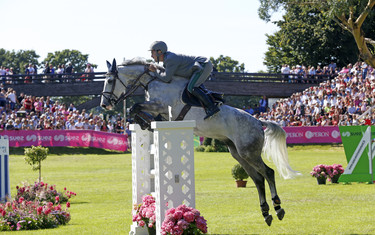 Emanuele Gaudiano with Clear Round