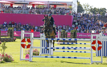 Gregory Wathelet with Eldorado van het Vijerhof