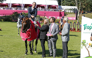 Gregory Wathelet with Eldorado van het Vijerhof