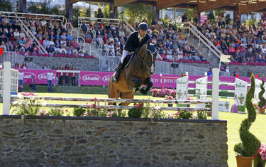 Niklaus Rutschi with Earl Pery's Caro CH