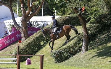 Niklaus Rutschi with Earl Pery's Caro CH