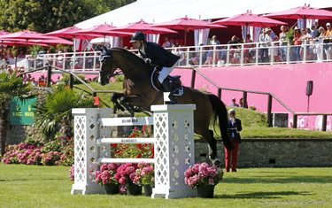 Niklaus Rutschi with Earl Pery's Caro CH