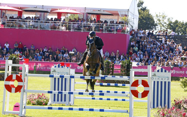 Niklaus Rutschi with Earl Pery's Caro CH