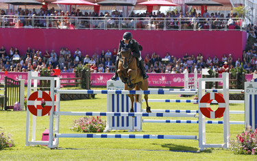 Oliver Guillon with Serise du Bidou