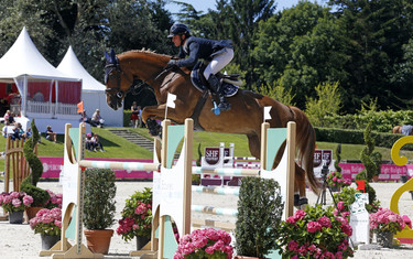 Alexis Borrin with Uccello de Will