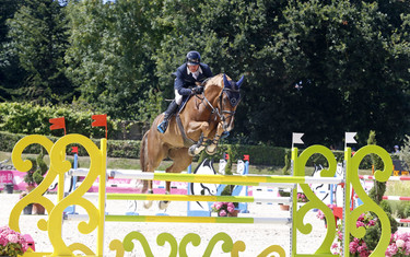 Alexis Borrin with Uccello de Will