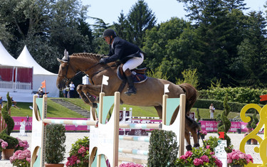 Eric Fevrier with Undoctra d'Helby