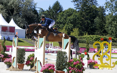 Jerome Hurel with Icarus V'T Klavertje Vier 
