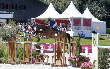 Jerome Hurel with Icarus V'T Klavertje Vier 
