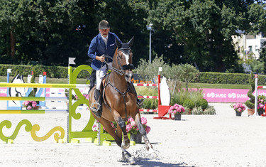 Jerome Hurel with Icarus V'T Klavertje Vier 