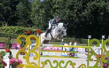 Kevin Staut with Unna de Kerglenn