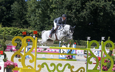 Kevin Staut with Unna de Kerglenn