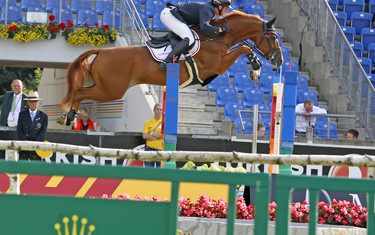 Andreas Schou with Lenardo der Kleine