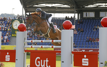Andreas Schou with Lenardo der Kleine