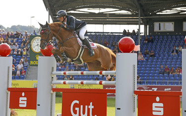 Andreas Schou with Lenardo der Kleine