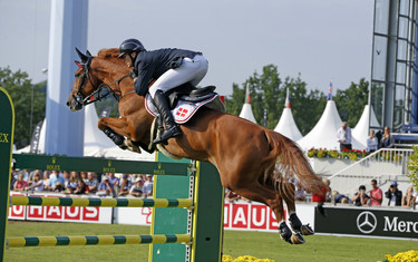 Andreas Schou with Lenardo der Kleine