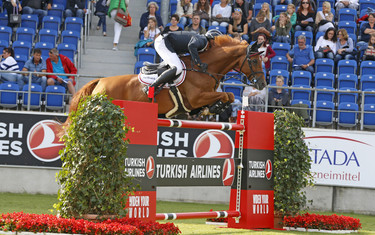 Andreas Schou with Lenardo der Kleine