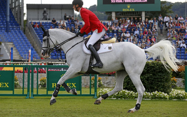 Daniel Deusser with Cornet d'Amour
