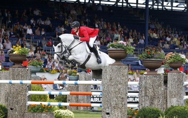 Daniel Deusser with Cornet d'Amour