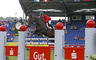 Dieter Köfler with Emir v Moleneind